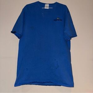 Port and Company Blue Van Meter Short Sleeve Tee